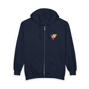 Knights of Pythias Hoodie - Zip Up Jacket Two-Side Embroidery - Bricks Masons