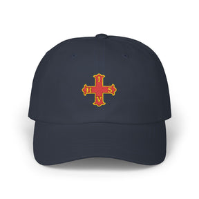 Red Cross of Constantine Baseball Cap - Cotton Various Colors - Bricks Masons