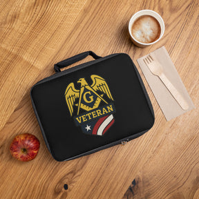 Master Mason Blue Lodge Lunch Bag - Veteran Mason Fully Insulated - Bricks Masons