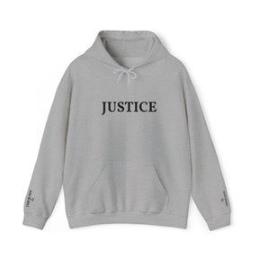 Entered Apprentice Blue Lodge Hoodie - Justice Front & Sleeves Embroidery - Bricks Masons