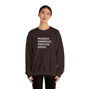 Sweatshirt - The Four Cardinal Virtues - Bricks Masons