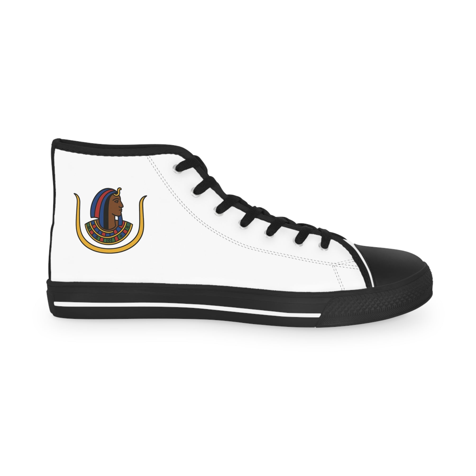 DOI Sneaker - High Top Black & White Sole - Bricks Masons