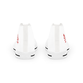 Red Branch of Eri Sneaker - High Top Black & White Red Branch - Bricks Masons