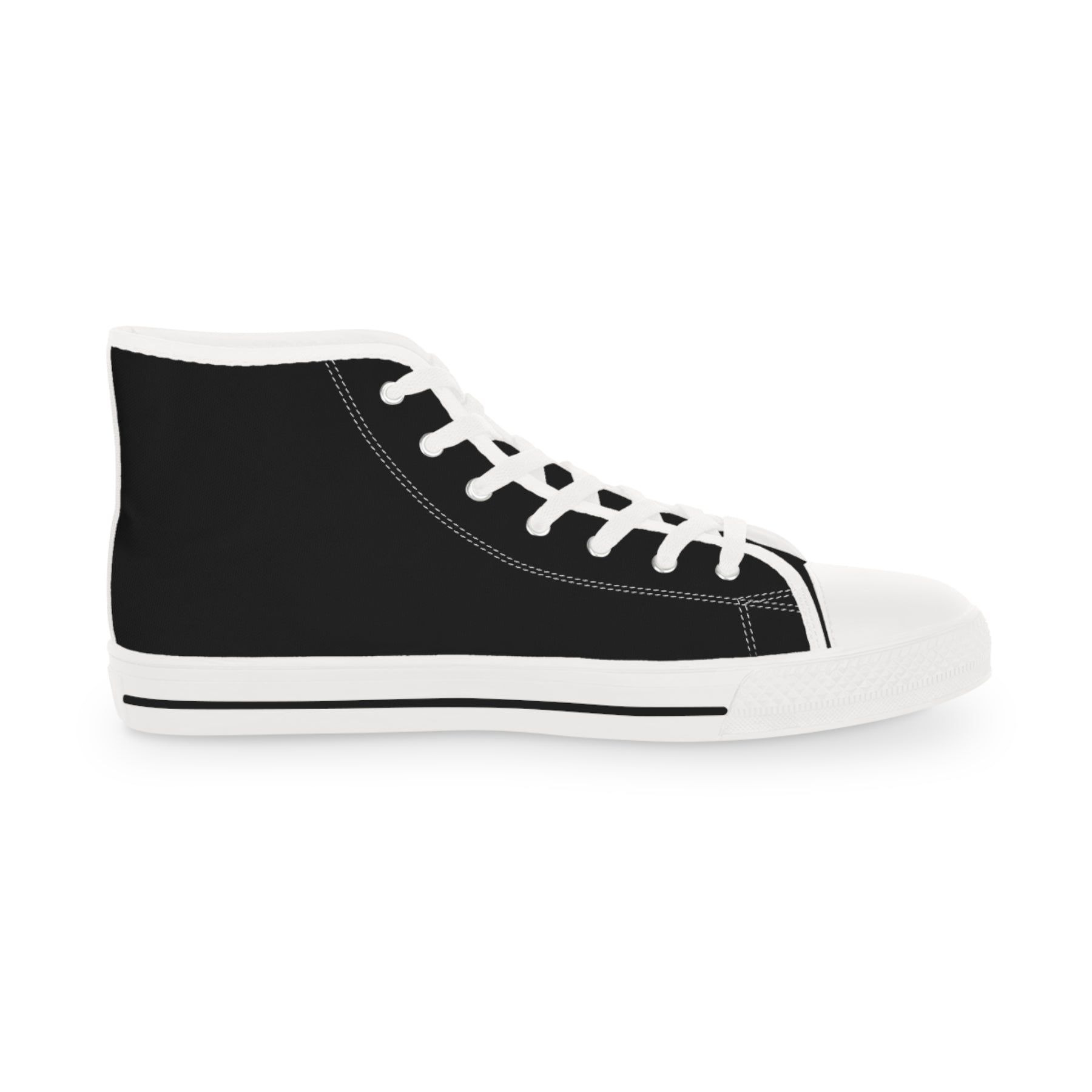 Allied Masonic Degrees Sneaker - High Top Black & White AMD Emblem - Bricks Masons