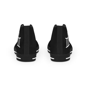 St. Lawrence the Martyr Sneaker - High Top Black & White - Bricks Masons