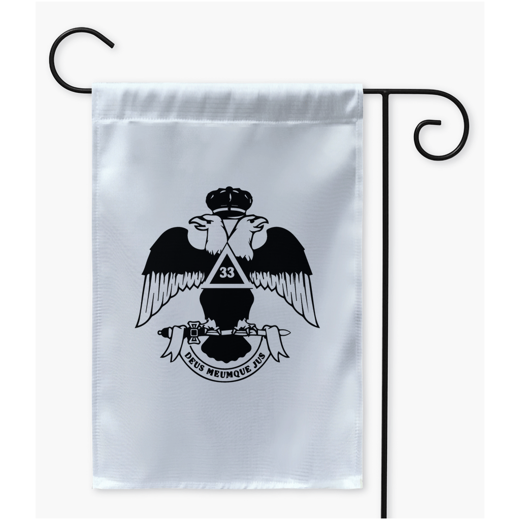 YardFlag-12x18-Single-scottishrite33wingsdown