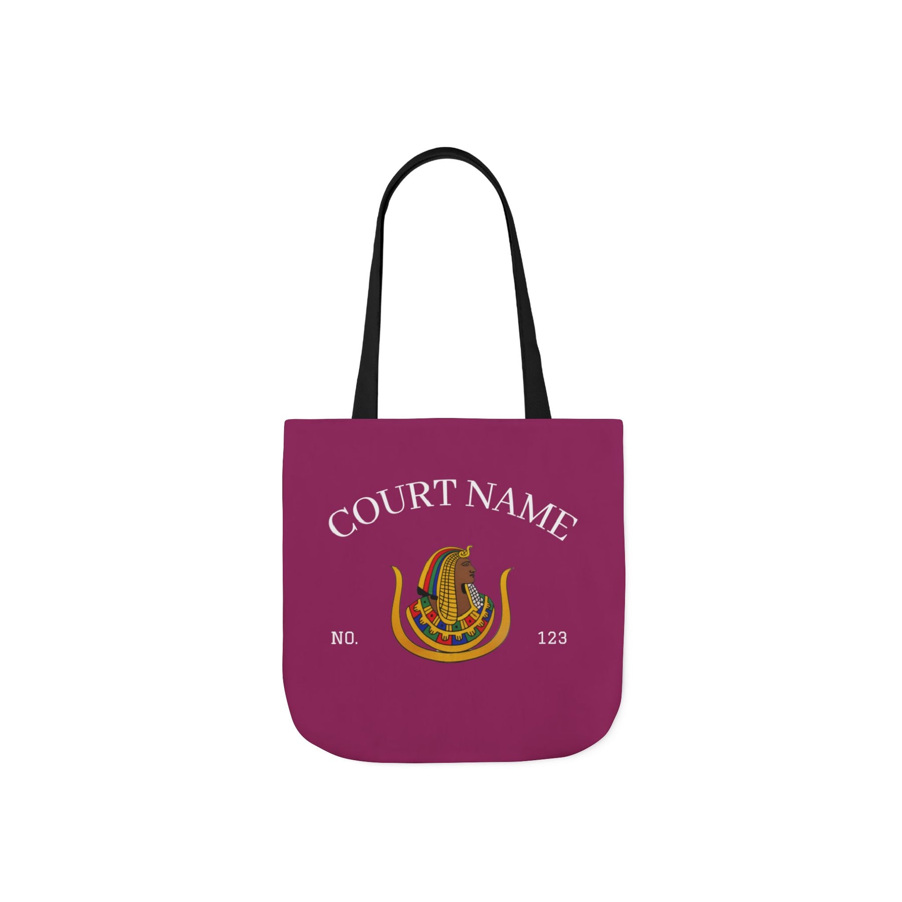 DOI Tote Bag - Vibrant Colors Polyester Custsomizable - Bricks Masons