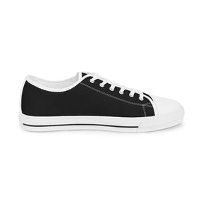 Knights Templar Commandery Sneaker - Low Top Black & White