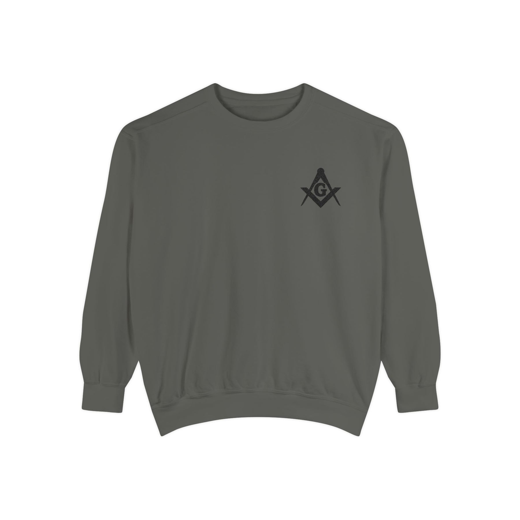 Master Mason Blue Lodge Sweatshirt - Classic Square & Compass Look - Bricks Masons