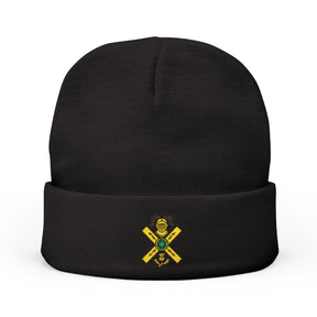 Knights of St. Andrew Beanie - Knit Embroidery Emblem - Bricks Masons
