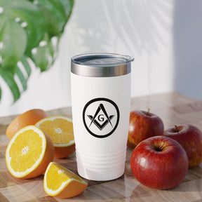 Master Mason Blue Lodge Ringneck Tumbler - 20oz Square & Compass G