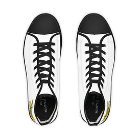 Daughters of Sphinx Sneaker - High Top Black & White - Bricks Masons