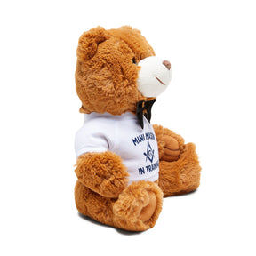 Master Mason Blue Lodge Teddy Bear - Mini Mason In Training Plushie - Bricks Masons
