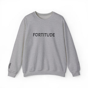 Entered Apprentice Blue Lodge Sweatshirt - Fortitude Front & Sleeves Embroidery - Bricks Masons