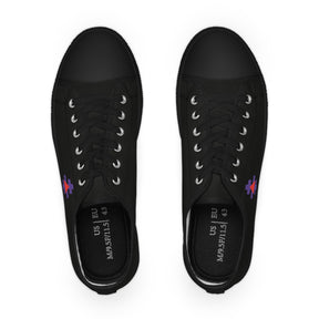 Knight Templar Priests Sneaker - Low Top Sneaker Black & White - Bricks Masons