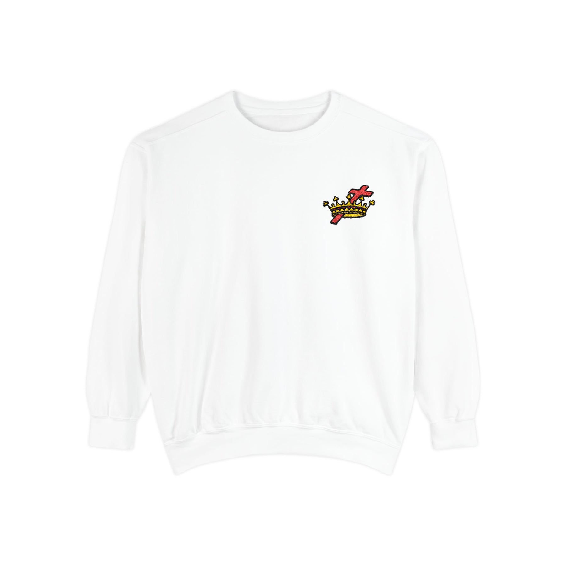 Lady Knights HoTC Sweatshirt - Embroidered Emblem Crewneck Apparel - Bricks Masons