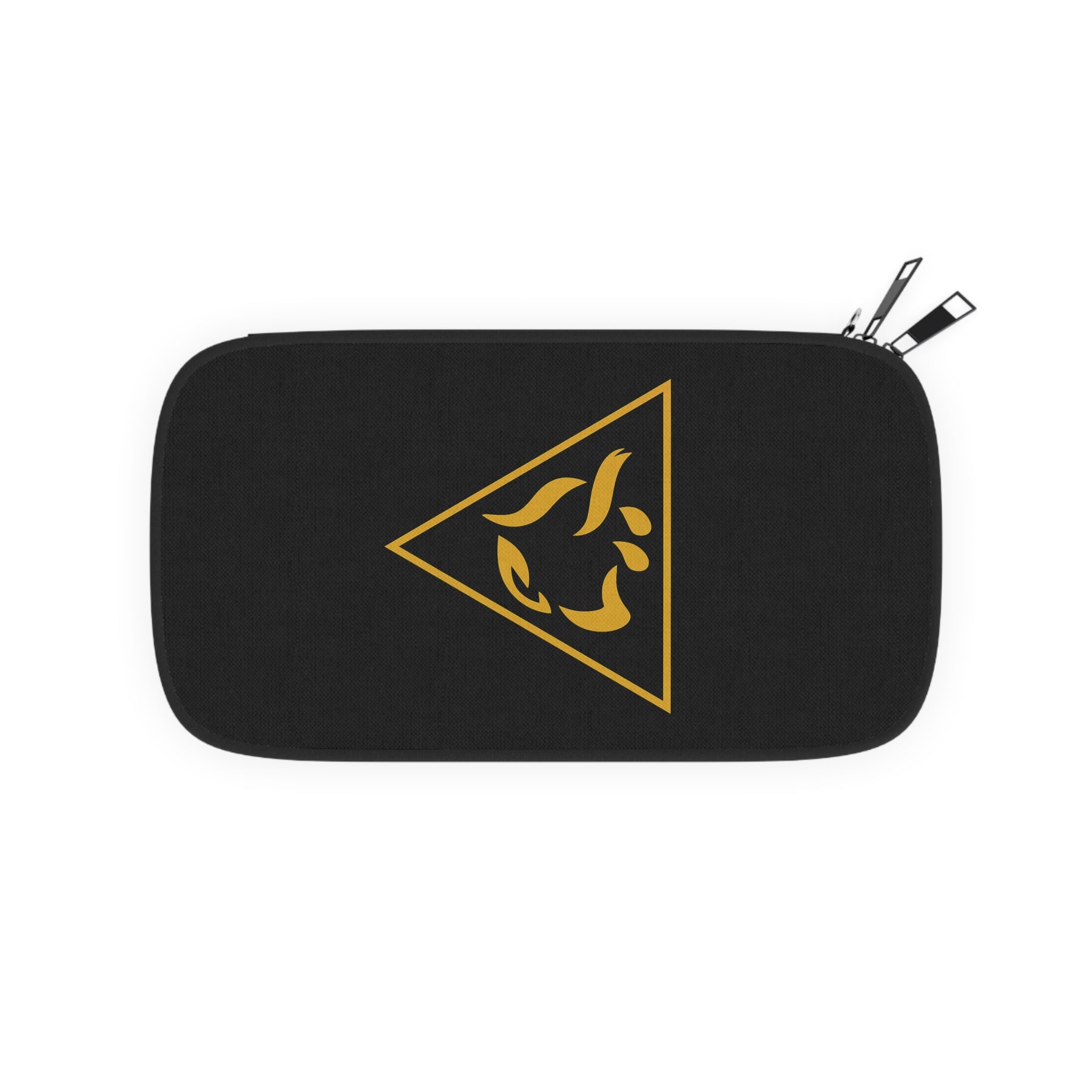 Grand Tiler of Solomon Passport Wallet - Gold & Black With Shoulder & Wrist Strap - Bricks Masons