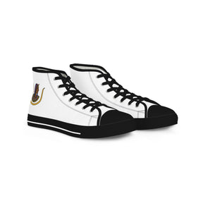 DOI Sneaker - High Top Black & White Sole - Bricks Masons