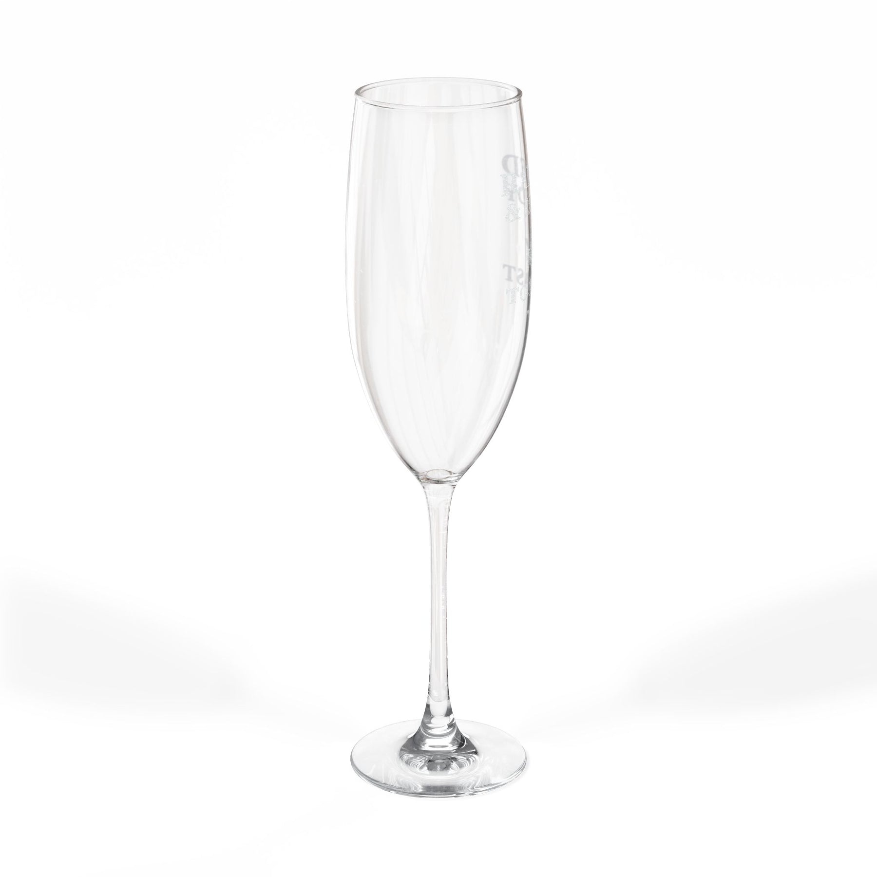 Master Mason Blue Lodge Champagne Flute - Raised and Ready To Toast with S&C G