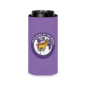 Elks of the World Can Cooler - IBPO Purple - Bricks Masons