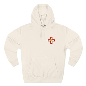 St. Thomas of Acon Hoodie - Embroidered Front Panel - Bricks Masons