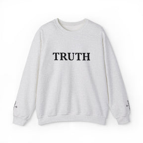 Master Mason Blue Lodge Sweatshirt - Truth Front & Sleeves Embroidery - Bricks Masons