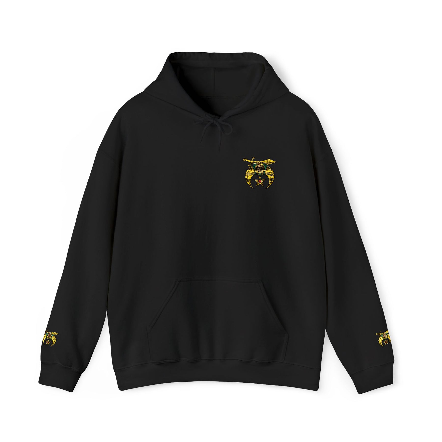 Daughters of Sphinx Hoodie - Soft Cotton Poly Blend Embroidered Front Design - Bricks Masons
