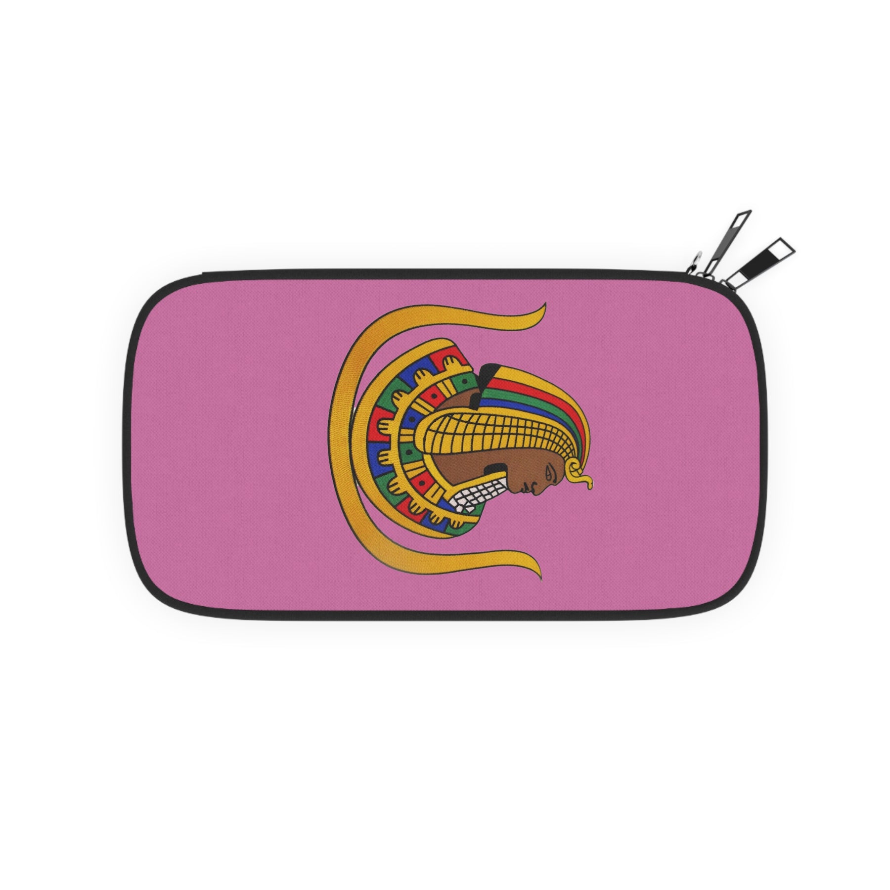 DOI Passport Wallet - Pink With Shoulder & Wrist Strap - Bricks Masons