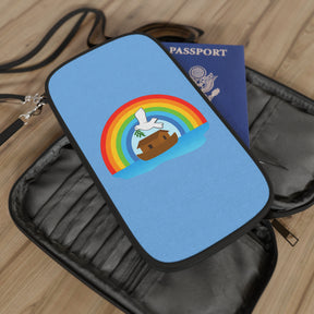 Royal Ark Mariner Passport Wallet - Colorful With Shoulder & Wrist Strap - Bricks Masons