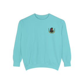 DOI Sweatshirt - Symbolic Embroidery Crewneck - Bricks Masons
