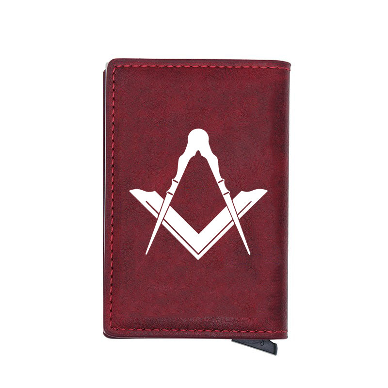 Master Mason Blue Lodge Wallet - Various Colors - Bricks Masons