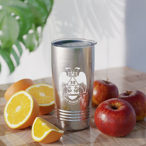 32nd Degree Scottish Rite Ringneck Tumbler - Wings Down Various Colors