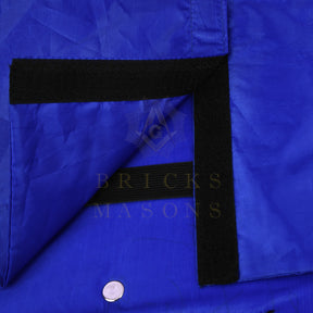 Past Sovereign Master Allied Masonic Degrees Apron Case - Black Imitation Leather MM, WM, Provincial - Bricks Masons