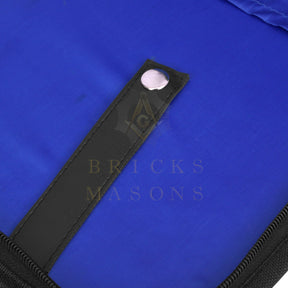Past Sovereign Master Allied Masonic Degrees Apron Case - Black Imitation Leather MM, WM, Provincial - Bricks Masons