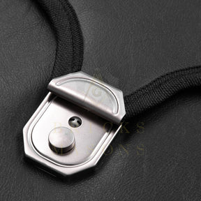 Past Sovereign Master Allied Masonic Degrees Apron Case - Black Imitation Leather MM, WM, Provincial - Bricks Masons