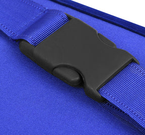 Past Master Blue Lodge Apron - Blue Velvet Silver Bullion With Wreath & Fringe - Bricks Masons