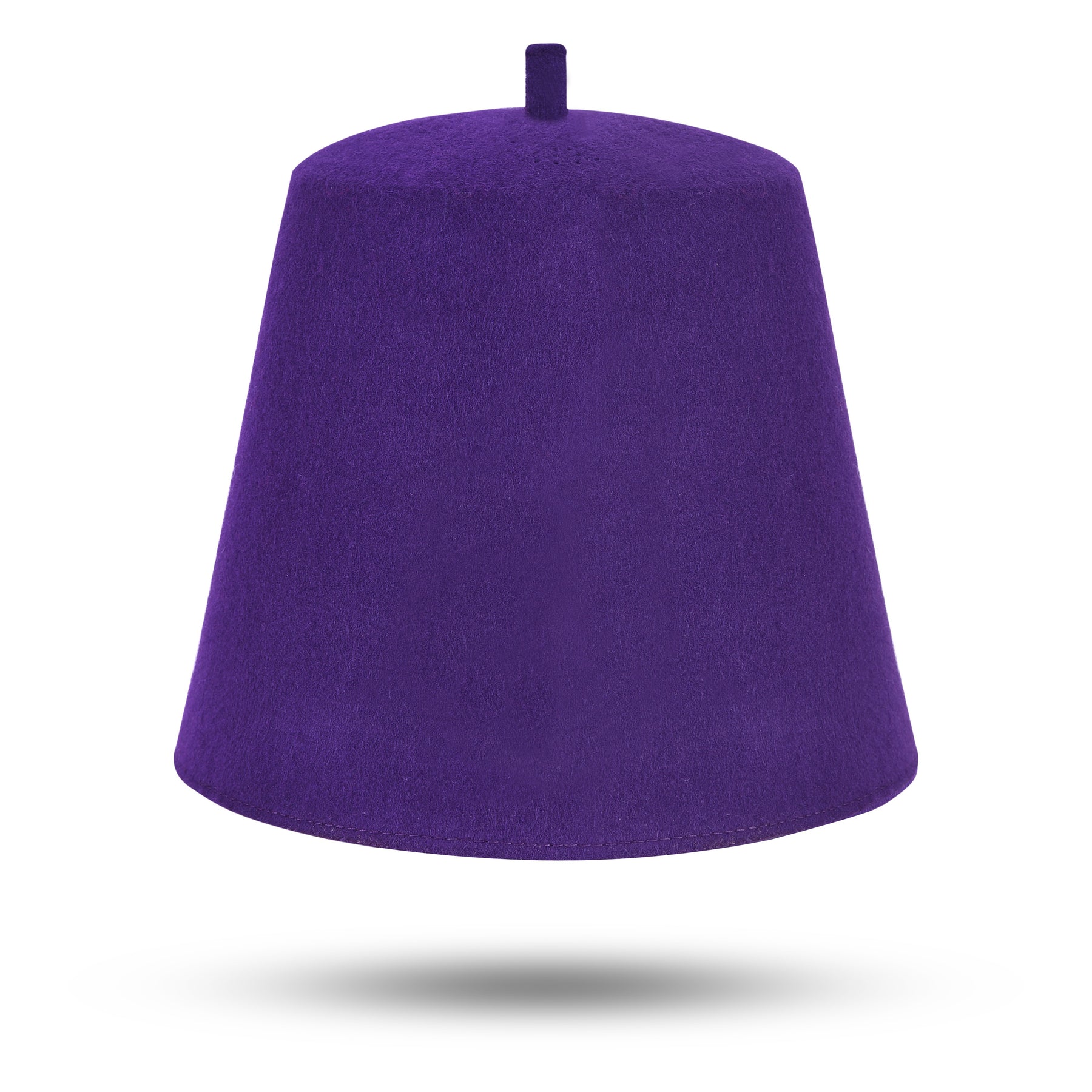 Masonic Fez Hat - Purple Wool Color - Bricks Masons