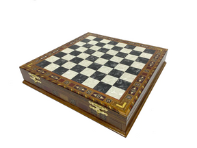 33rd Degree Scottish Rite Chess Set - Wings Up 16.5" (42cm) - Bricks Masons