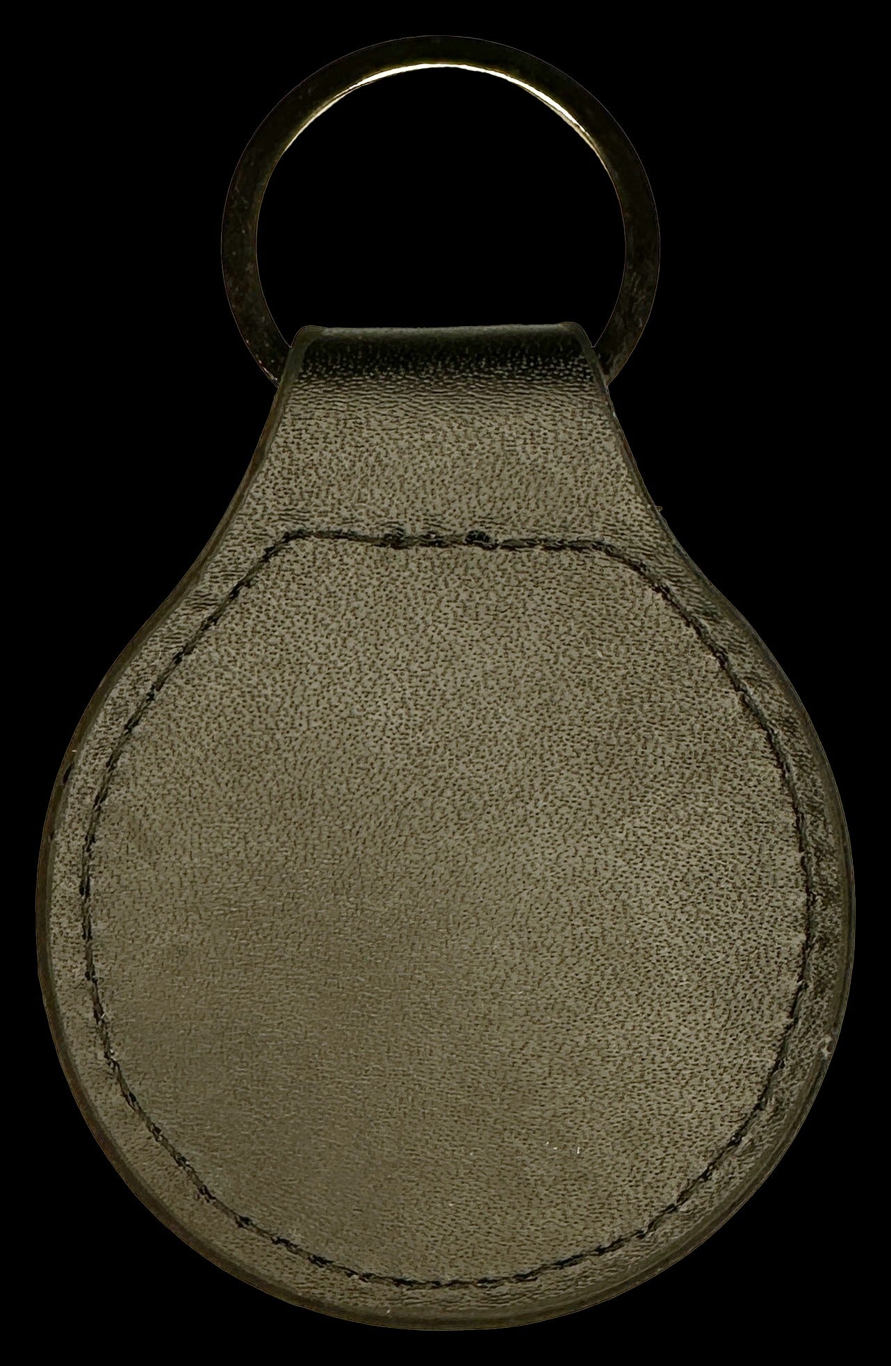 Master Mason Blue Lodge Keychain - Black Leather Chicago Police - Bricks Masons