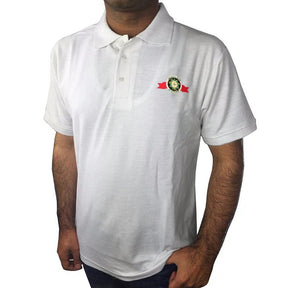 The Royal Order Of Scotland Polo Shirt - White Color - Bricks Masons