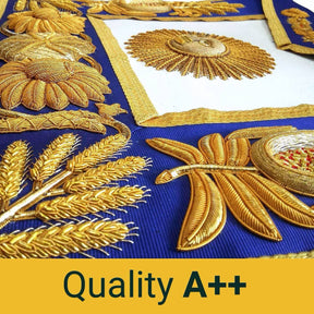 Grand Officers Blue Lodge Apron - Various Embroideries