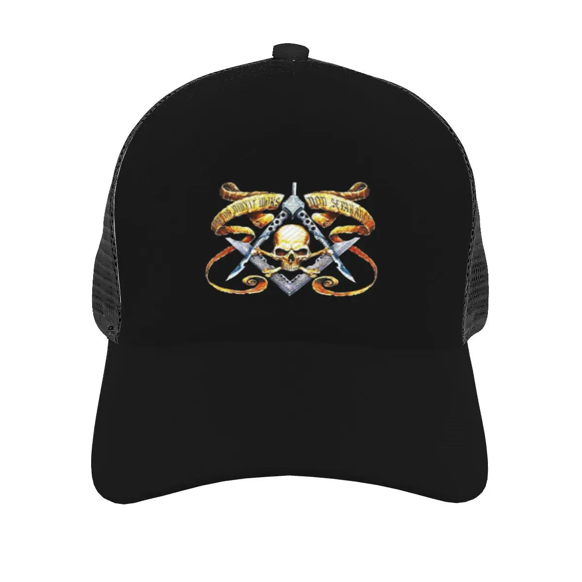 Widows Sons Baseball Cap - Skull & Bones Black