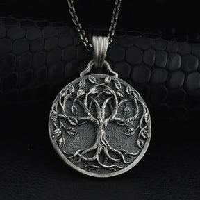 Ancient Israel Pendant - Tree Of Life World Tree - Bricks Masons