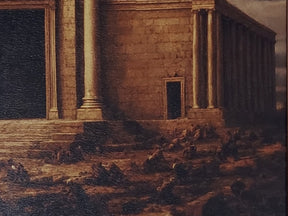 Framed Masonic Art - The Five-piece Chronological Series - Bricks Masons