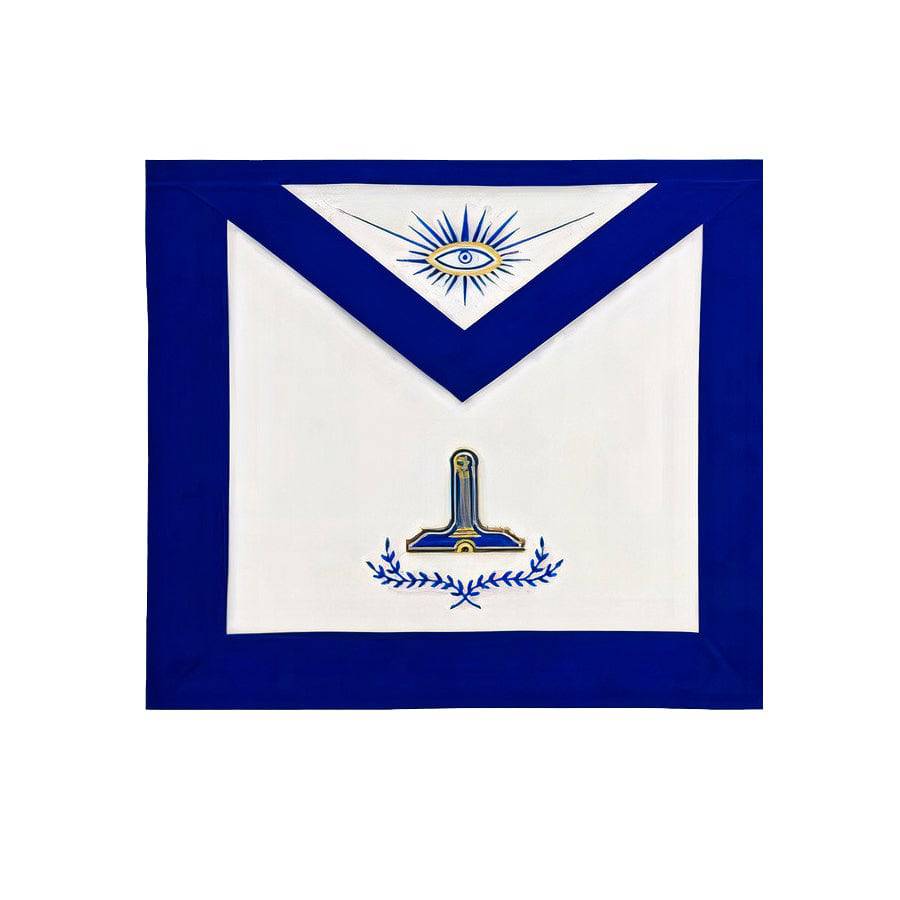 Senior Warden Blue Lodge Apron - Royal Blue