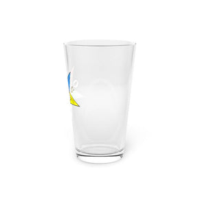 OES Pint Glass - 16oz 5-Pointed Star