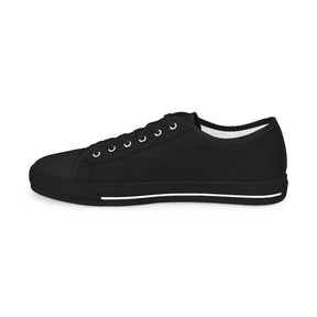 Knights Templar Commandery Sneaker - Low Top Black & White