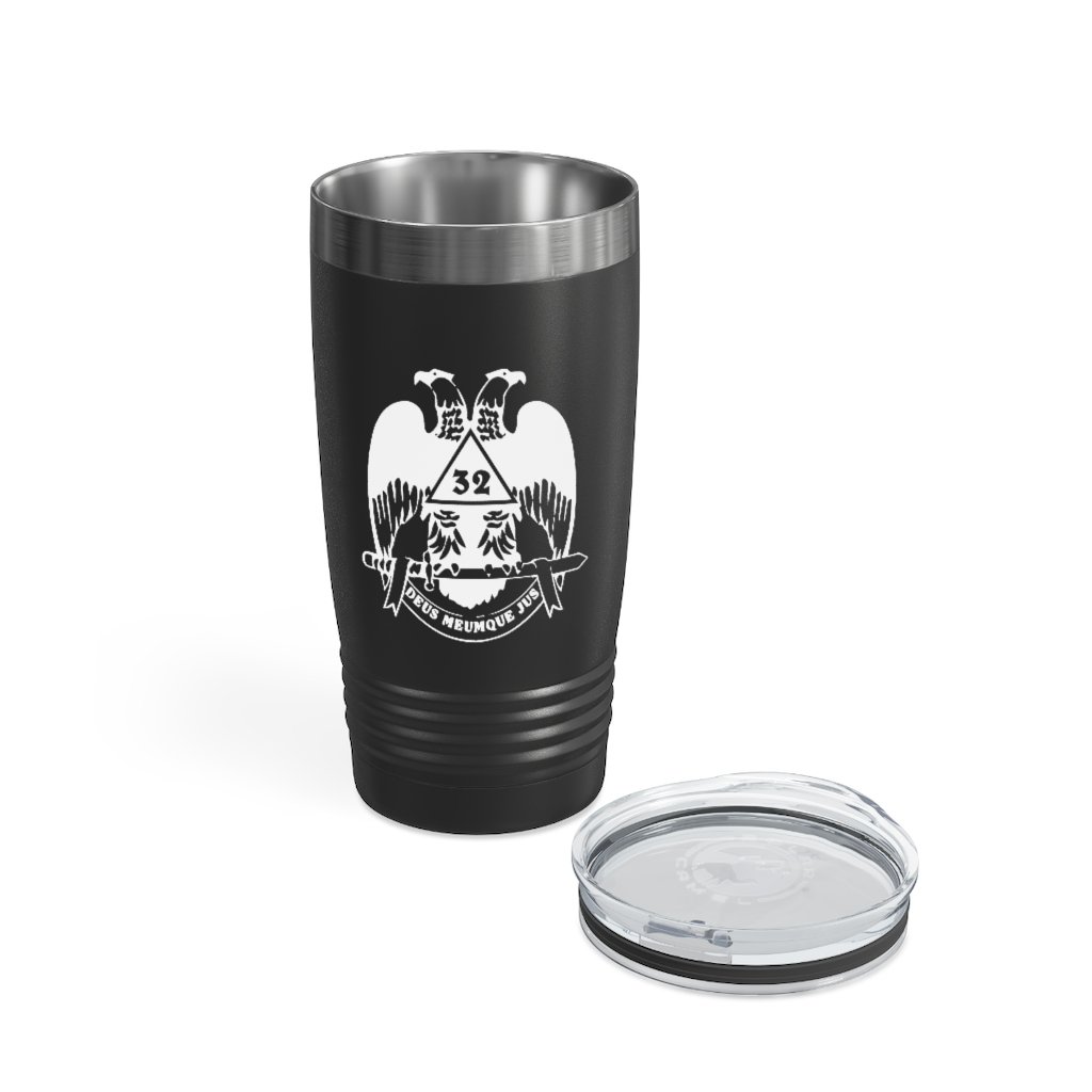 32nd Degree Scottish Rite Ringneck Tumbler - Wings Down Various Colors