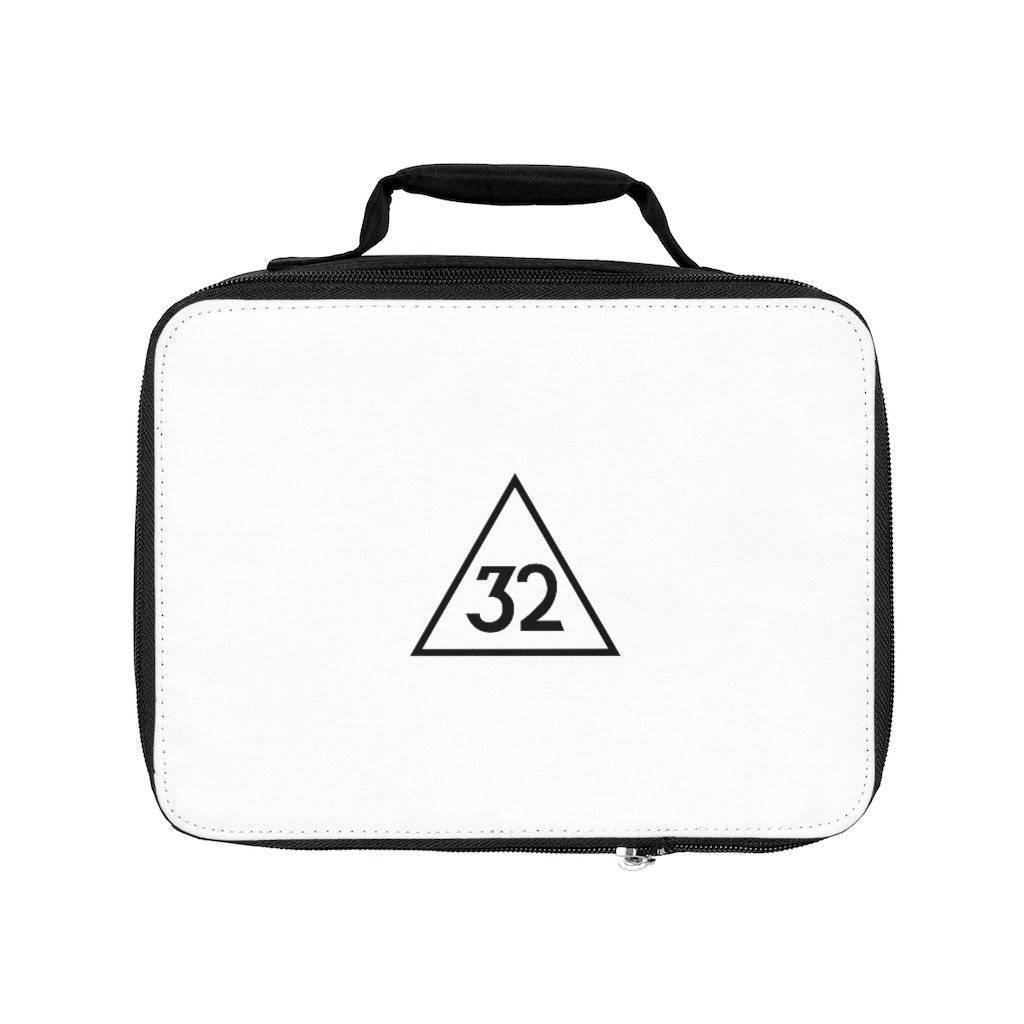 32nd Degree Scottish Rite Lunch Bag - Black & White