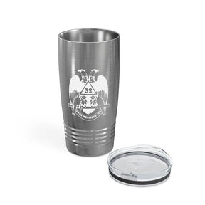 32nd Degree Scottish Rite Ringneck Tumbler - Wings Down Various Colors